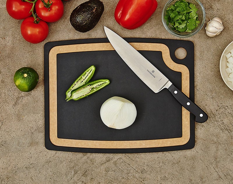 Epicurean Gourmet Series Cutting Board with Juice Groove 14.5-Inch by 11.25-Inch, Slate/Natural - Image 5